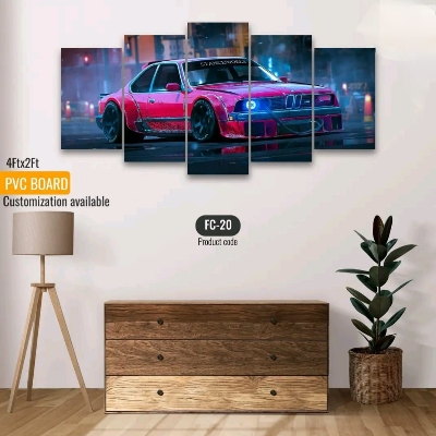 Picture of 5Pcs In 1 Set Wall Canvas printing