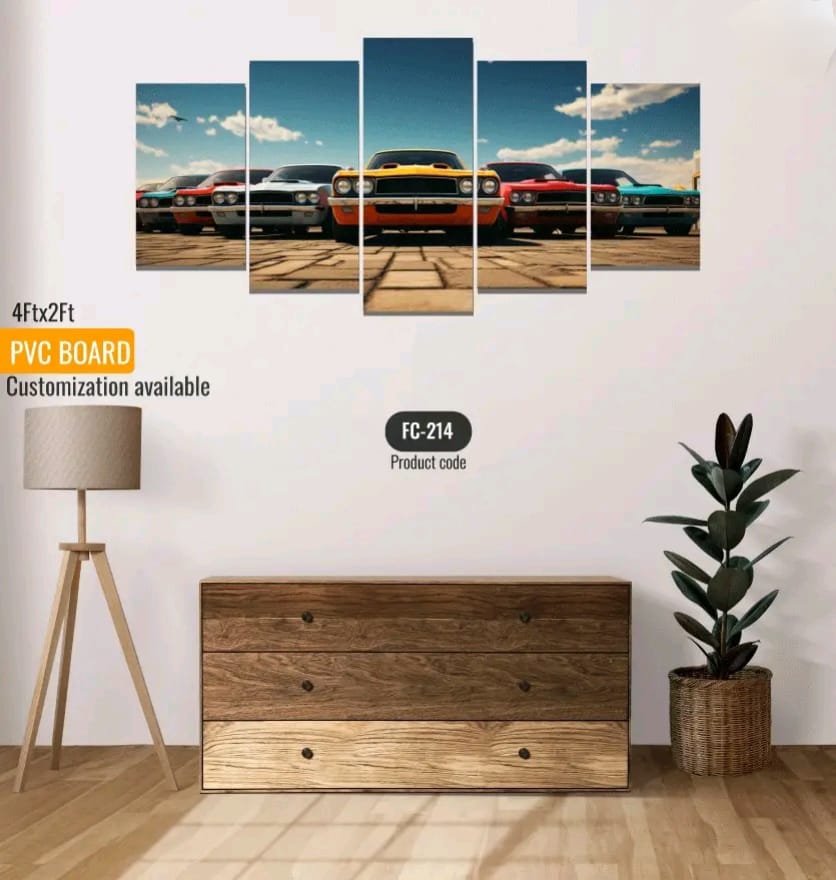 Picture of 5Pcs In 1 Set Wall Canvas printing