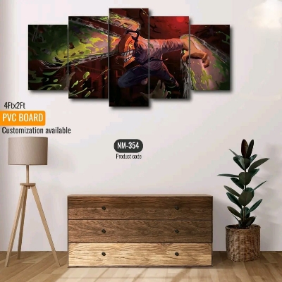 Picture of 5Pcs In 1 Set Wall Canvas printing