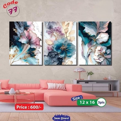 Picture of 3 pcs Most Unique Combo Wallboard set for Home Decoration. Wall Decoration for Home