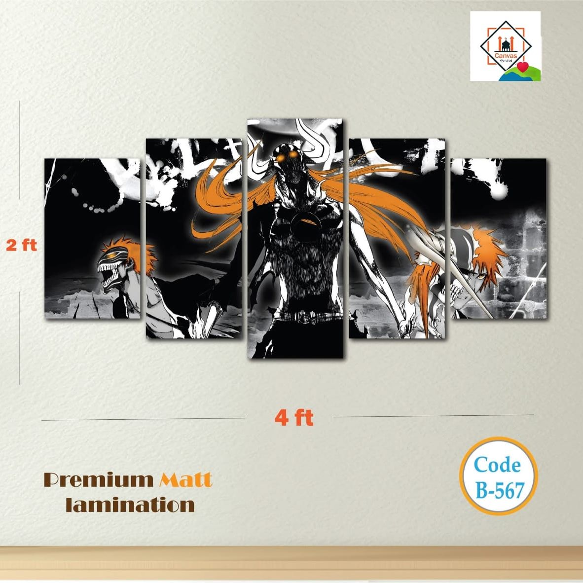 Picture of 5-in-1 Premium Wall Canvas Set – Elegant Modern Wall Art for Any Room