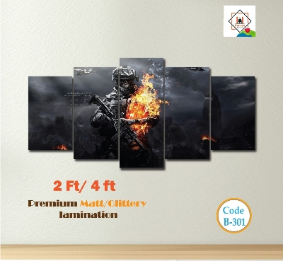 Picture of 5-in-1 Premium Wall Canvas Set – Elegant Modern Wall Art for Any Room