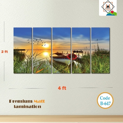 Picture of Premium 5-Piece Wall Art Set – Elegant & Easy to Install