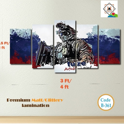 Picture of 5-in-1 Premium Wall Canvas Set – Elegant Modern Wall Art for Any Room