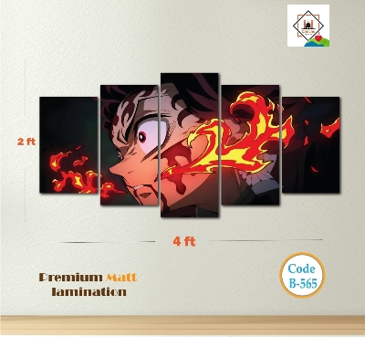 Picture of Premium Quality 5-Part Wall Canvas Set – 1 Complete Design