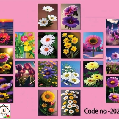 Picture of 18pcs Unique Design Wallmate Combo Set – Perfect for Home & Office Wall Decoration