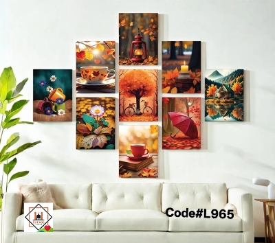 Picture of 9pcs Unique Design Wallmate Combo Set – Perfect for Home & Office Wall Decoration