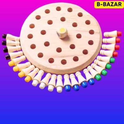 Picture of Wooden Memory Match Stick Chess Board Game