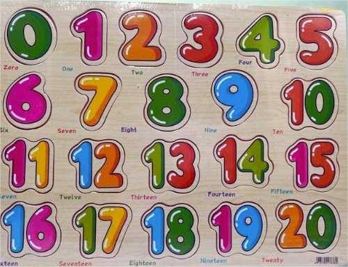 Picture of Wooden Puzzle Alphabet ABCDE