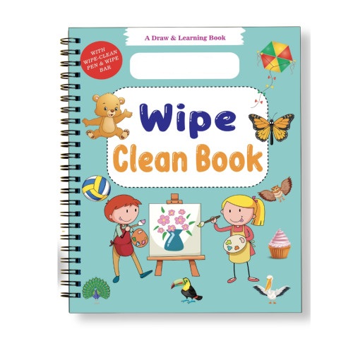 Picture of Kids Alphabet Puzzle Wipe board and book combo