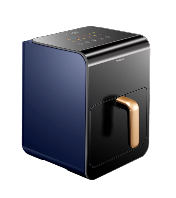 Picture of Panasonic Air Fryer 1450W 6 Liter, Gentle Steam, Dual Core Thermal System, LED Touch Screen, 11 Smart Presets for Easy Operation (NF-CC600)