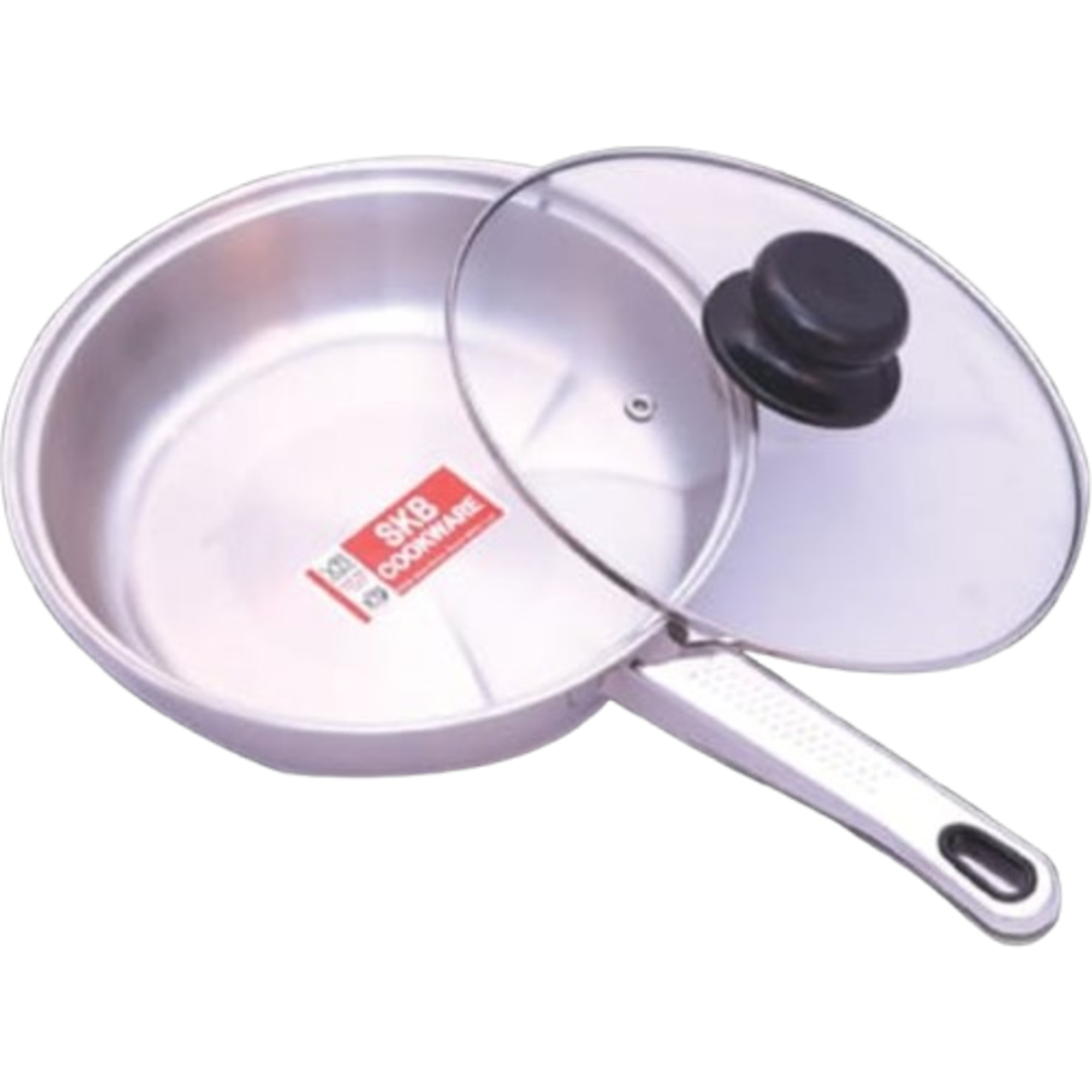 Picture of SKB Frying Pan With Glass Lid-18 CM