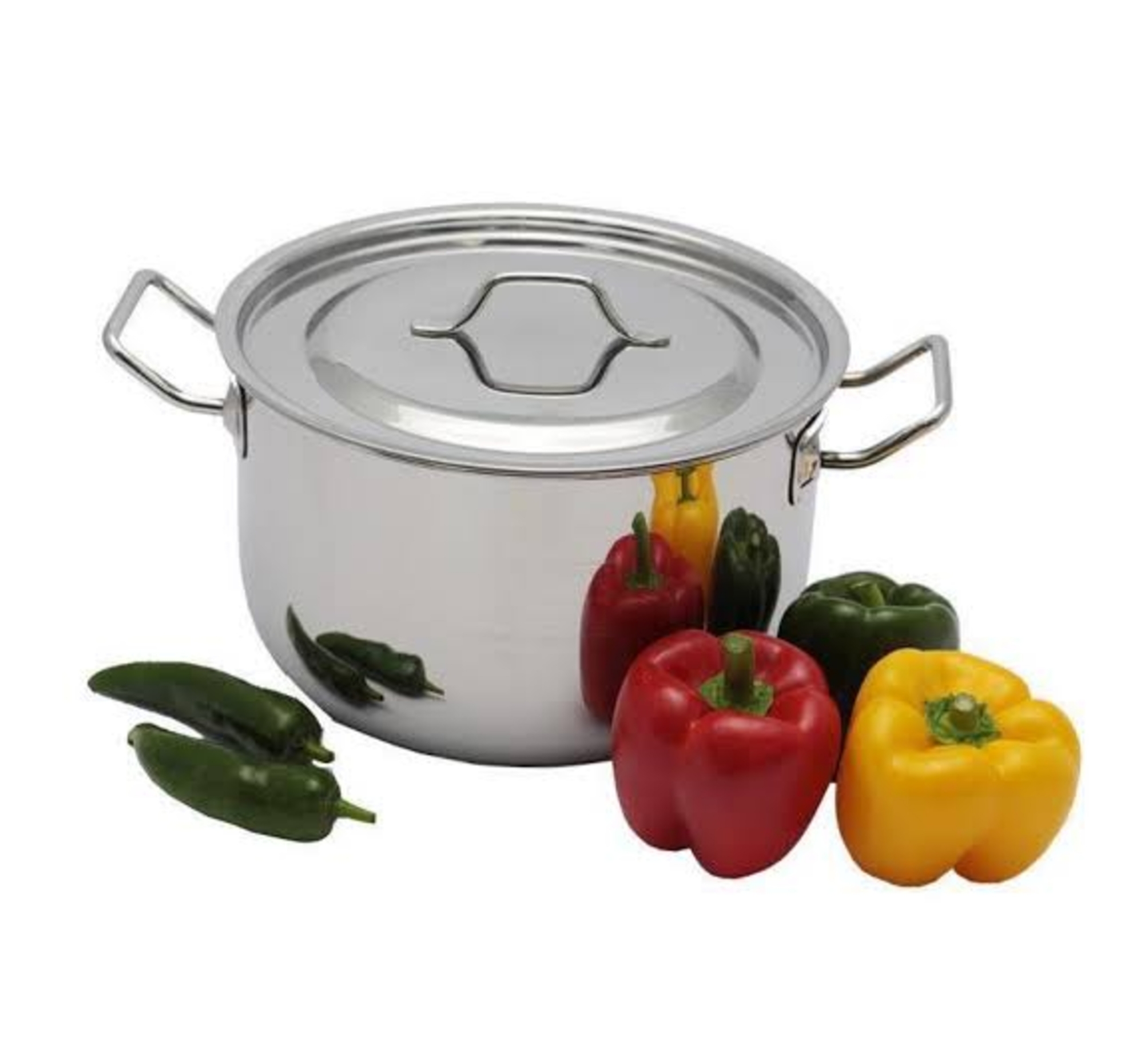 Picture of SKB INDUCTION SS LID & HANDLE SAUCE POT-22 cm