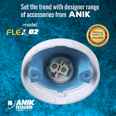 Picture of Flex-02 Decorative Double Use LED Lamp Holder, Holder, Bulb Holder, B22 E27 Holder, Batten Holder, Surface Mount Holder