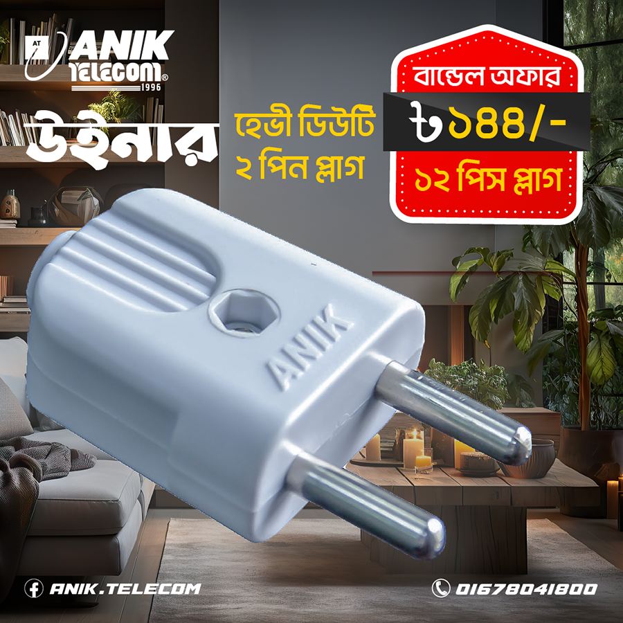 Picture of 2 pin plug, model - winner