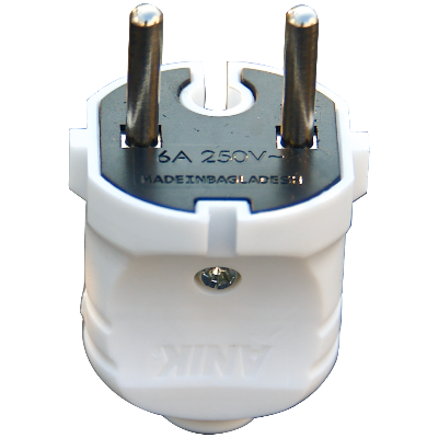 Picture of 2 pin plug, Model - Piano