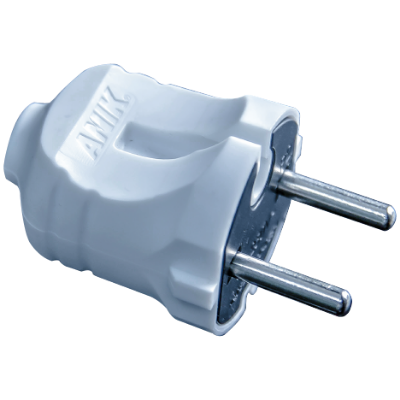 Picture of 2 pin plug, Model - Piano