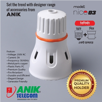 Picture of Nice-03 LED Lamp Holder, LED Bulb Holder, Duel use lamp holder