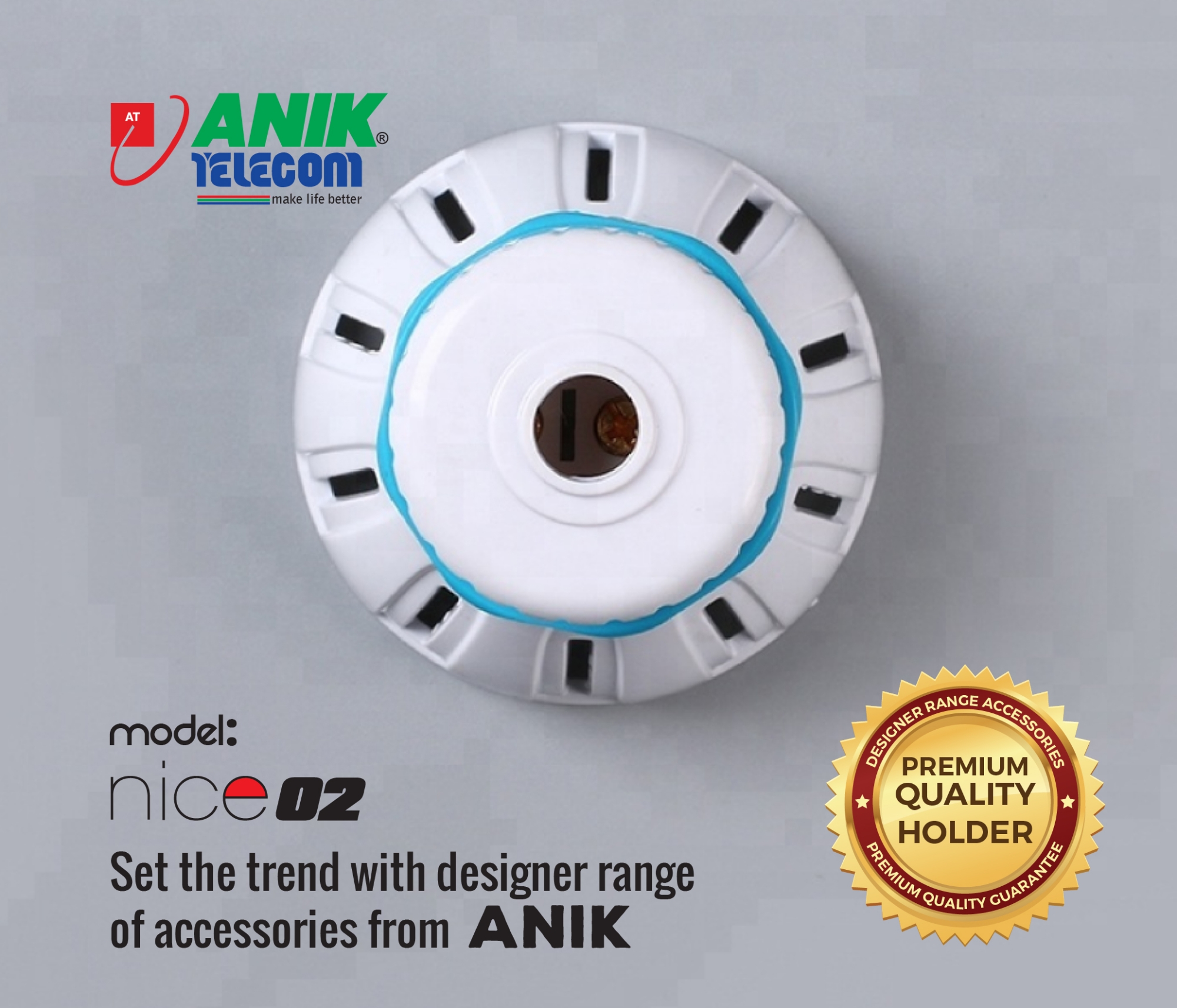 Picture of LED Lamp Holder, LED Bulb Holder, Duel use lamp holder, Model: Nice 02