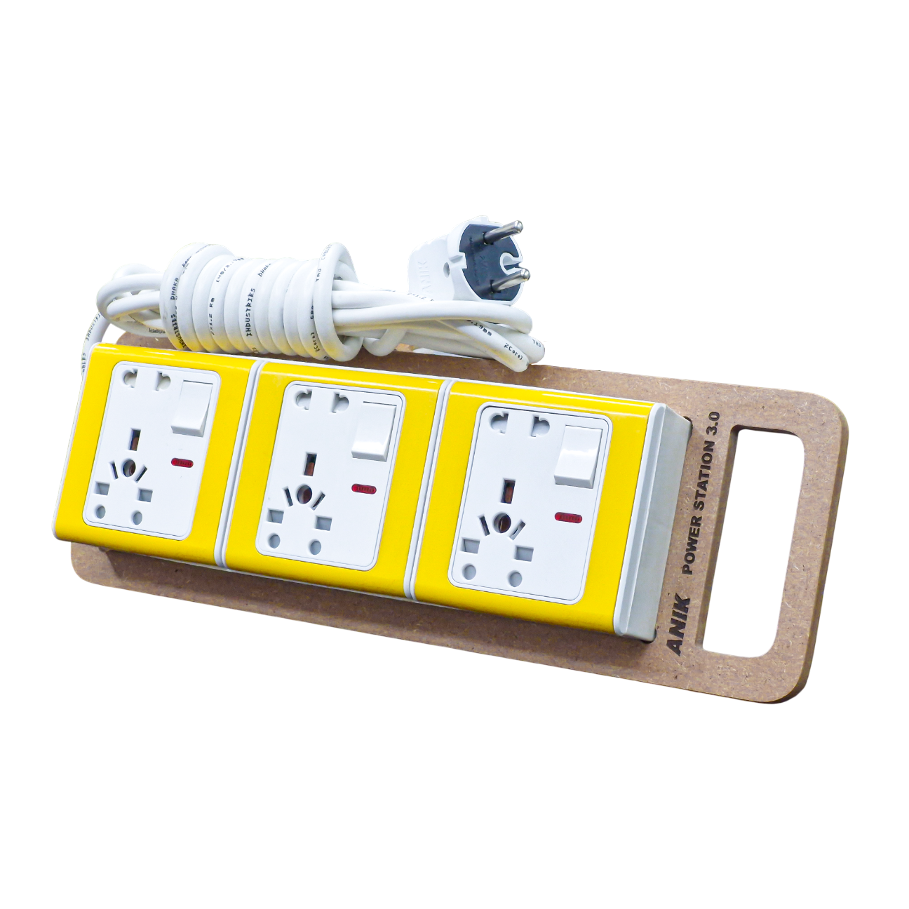 Picture of Multi Plug, 30 pin, 13 Amp, Heavy Duty, 10 Feet Cable