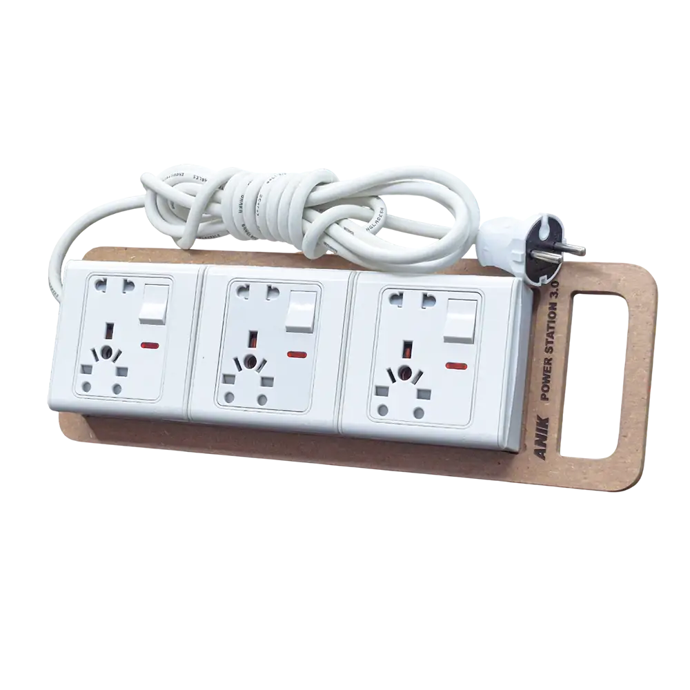 Picture of Multi Plug, 30 pin, 13 Amp, Heavy Duty, 10 Feet Cable