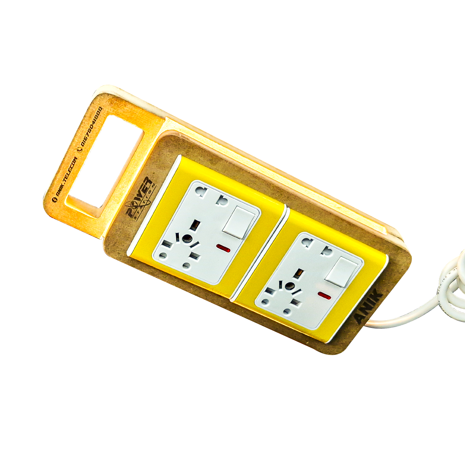 Picture of Multi Plug, 20 Pin, 13A, 40/76 Cable with Warm LED Light/ Night Light