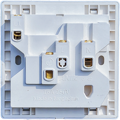 Picture of Combined Socket, Electrical multi socket, wall sockets/multi 8 pin plug socket with switch