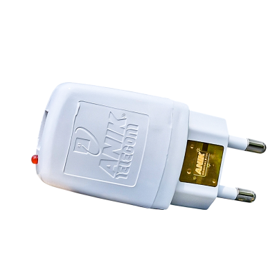 Picture of Mobile Phone Adapter, USB, Single Port, EU Plug, 6 Watt, 1.2 Ampere