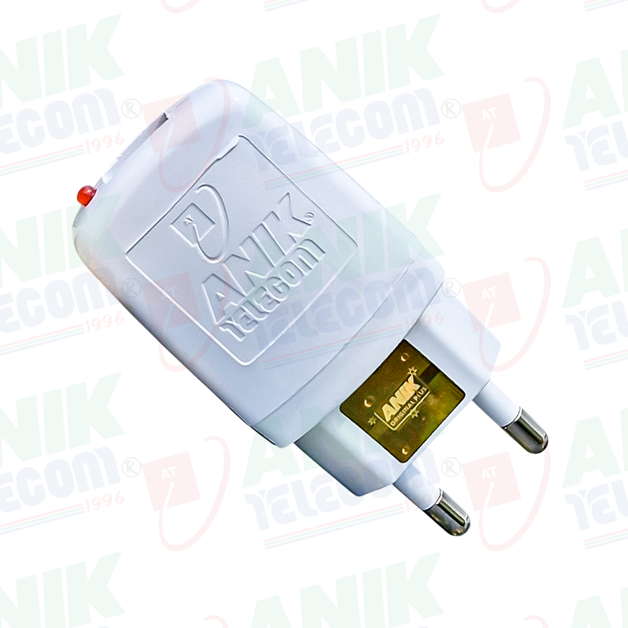 Picture of Mobile Phone Adapter, USB, Single Port, EU Plug, 6 Watt, 1.2 Ampere