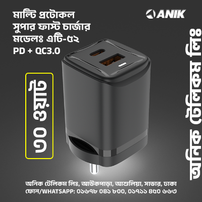 Picture of 30W Super Fast Charger, PD Fast Charger, QC3.00 Fast Charger, Multi Protocol Charger