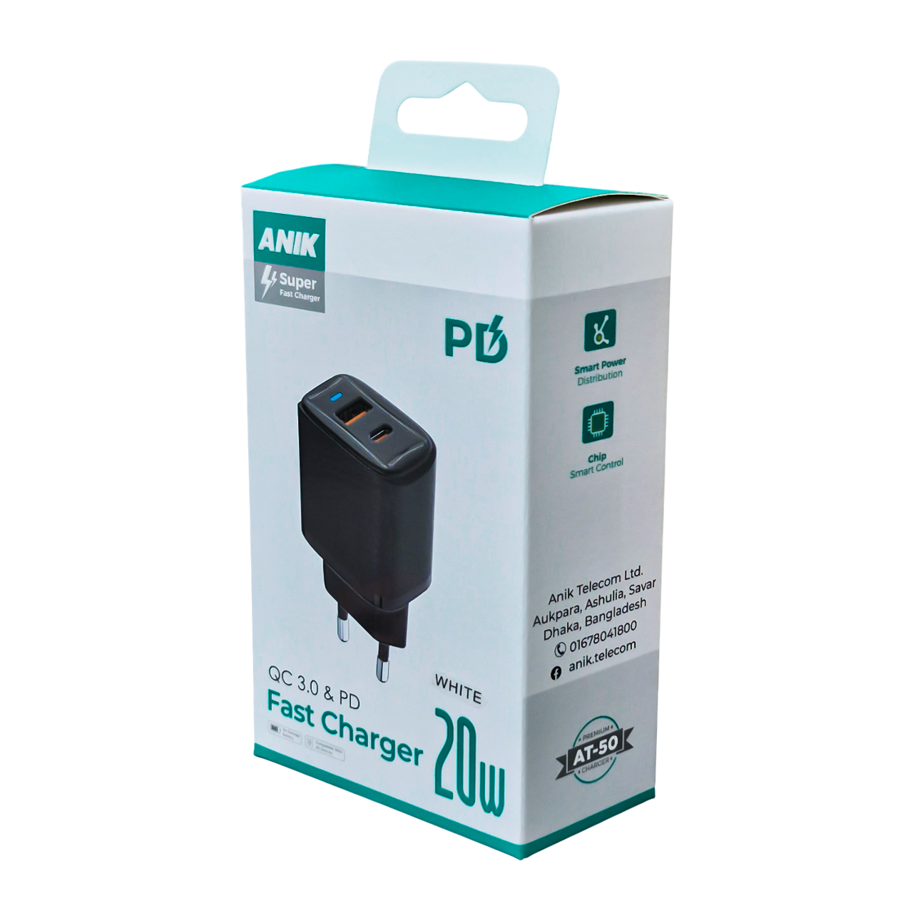 Picture of 20W Super Fast Charger, PD Fast Charger, QC3.0 Fast Charger, Multi Protocol Charger