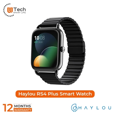 Picture of Haylou Rs4 Plus 1.78" Retina AMOLED Display & 60hz Refresh Rate Smart Watch with AMOLED Display SpO2 Heart Rate Monitoring Smart Watch