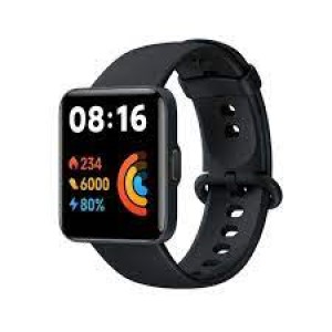 Picture of Xiaomi Redmi Watch 2 Lite High-precision GPS chip & 5 ATM Water resistance Smartwatch Spo2 & Blood Oxygen Measurement -Black