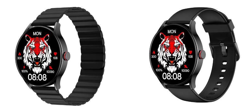 Picture of IMILAB IMIKI TG1 Bluetooth Calling Blood Pressure Monitor Smart Watch With Always On Display & ( Dual Strap )