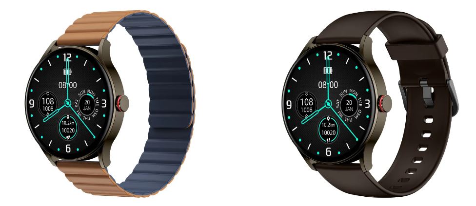 Picture of IMILAB IMIKI TG1 Bluetooth Calling Blood Pressure Monitor Smart Watch With Always On Display & ( Dual Strap )