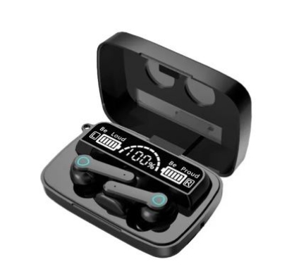 Picture of M19 Earbuds TWS Touch Control Wireless Bluetooth 5.1 Headphones With Microphone With flashlight