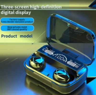 Picture of HOCO M10 Bluetooth 5.1 Wireless Headphones, TWS Audio Device, 2200mAh, Stereo, Sport, Waterproof, with Microphone