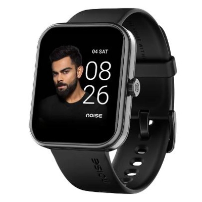 Picture of Noise Pulse 2 Max 1.85" TFT Display, Bluetooth Calling Smart Watch, 10 Days Battery, 550 NITS Brightness, Smart DND, 100 Sports Modes, Smartwatch - Black