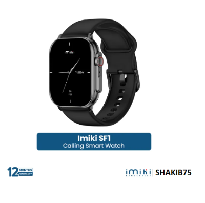 Picture of IMILAB Imiki SF1 Curved 2.01" AMOLED Calling Smart Watch Metal Body