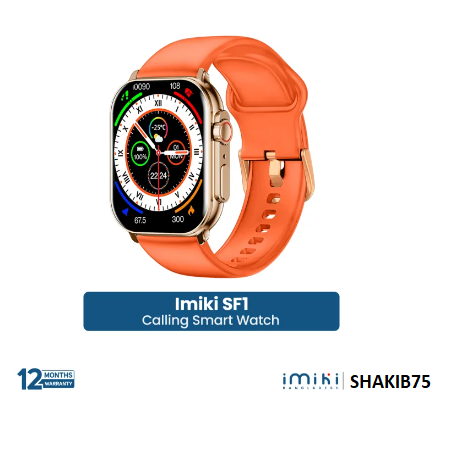 Picture of IMILAB Imiki SF1 Curved 2.01" AMOLED Calling Smart Watch Metal Body