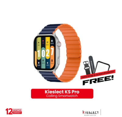 Picture of Kieslect KS Pro Smartwatch - 2.01 Inch AMOLED HD Display, Bluetooth Calling, Heart Rate Monitoring