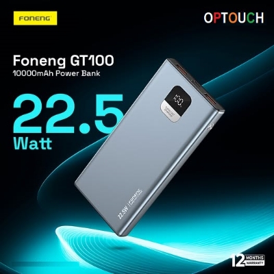 Picture of Foneng Power Bank PD 22.5W LED Display, 20,000 mAh GT200