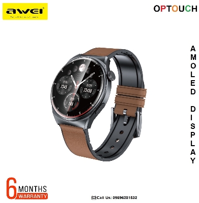 Picture of Awei H27 Smart Watch, 1.43 AMOLED Display with Bluetooth Call, Sports Watch IP68 Waterproof.