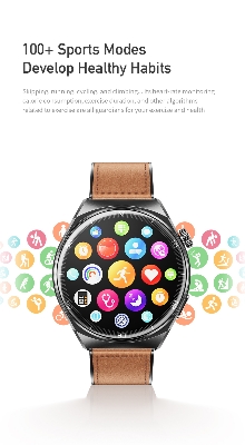 Picture of Awei H27 Smart Watch, 1.43 AMOLED Display with Bluetooth Call, Sports Watch IP68 Waterproof.