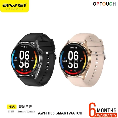 Picture of Awei H35 Multifunctional Smart Watch with Bluetooth Call, Fitness Sports Bracelet Body Health Monitor.