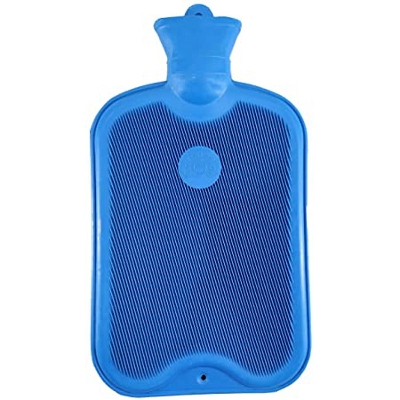 Picture of Hot Water Bottle for Pain Relief One Side Ribbed (Backpain, Neckpain, Stomachpain)