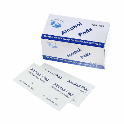 Picture of Alcohol Pad for disinfection use -100 pcs box
