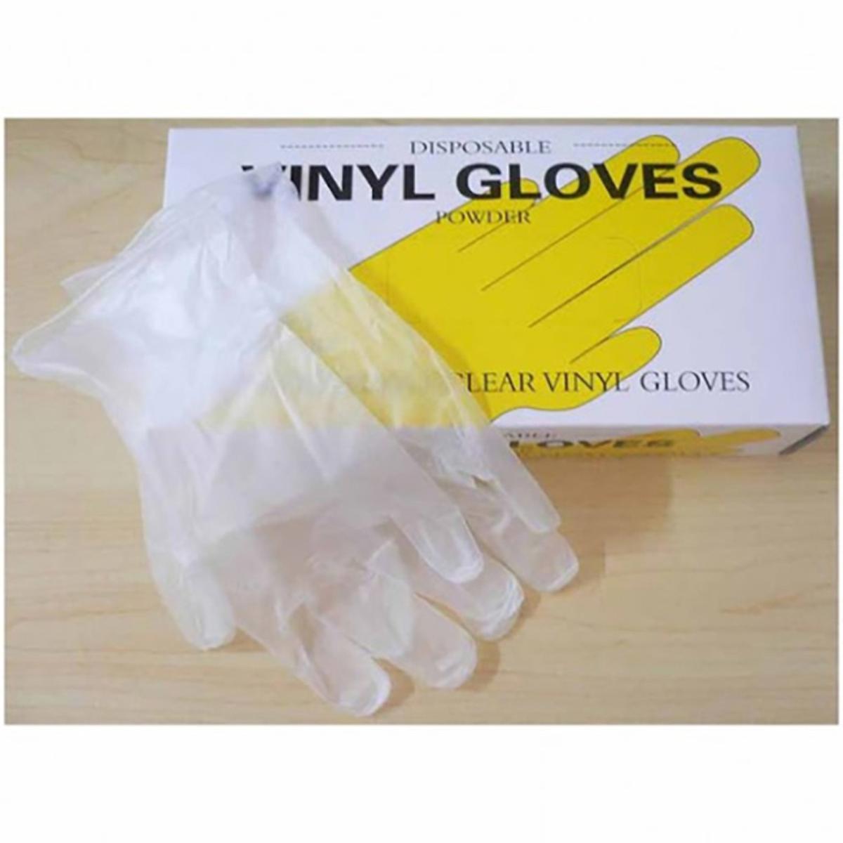 Picture of Vinyl Hand Gloves 100 Piece 1 Box