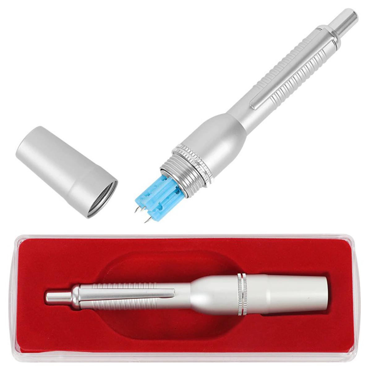 Picture of Hijama lancing pen lancet point pen hijama cupping bloodletting pen acupuncture massage 3Pin (Plastic Body)