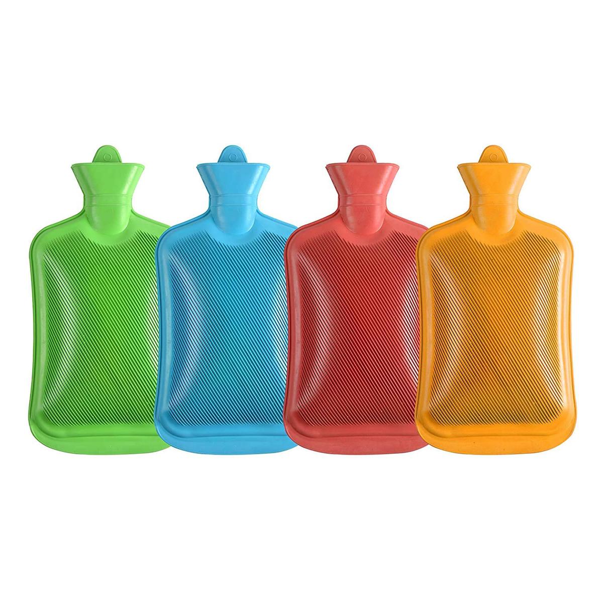 Picture of Rubber Hot Water Bag Bottle Pain Relief Bed Hand Warmer Hot Water Bag 2 L Color Send As Per Product Availability
